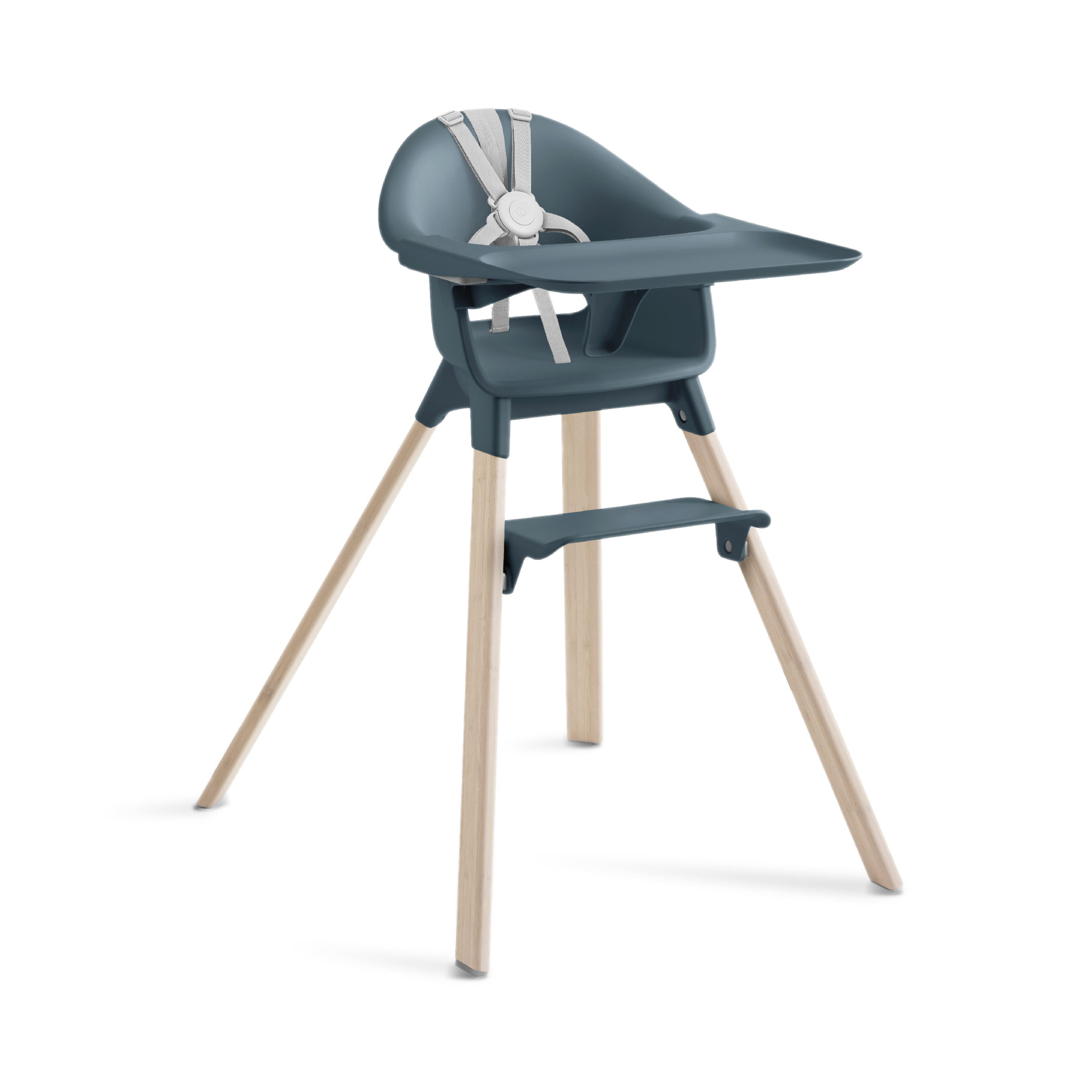 Clikk™ Highchair, Fjord Blue, mainview galery image 1