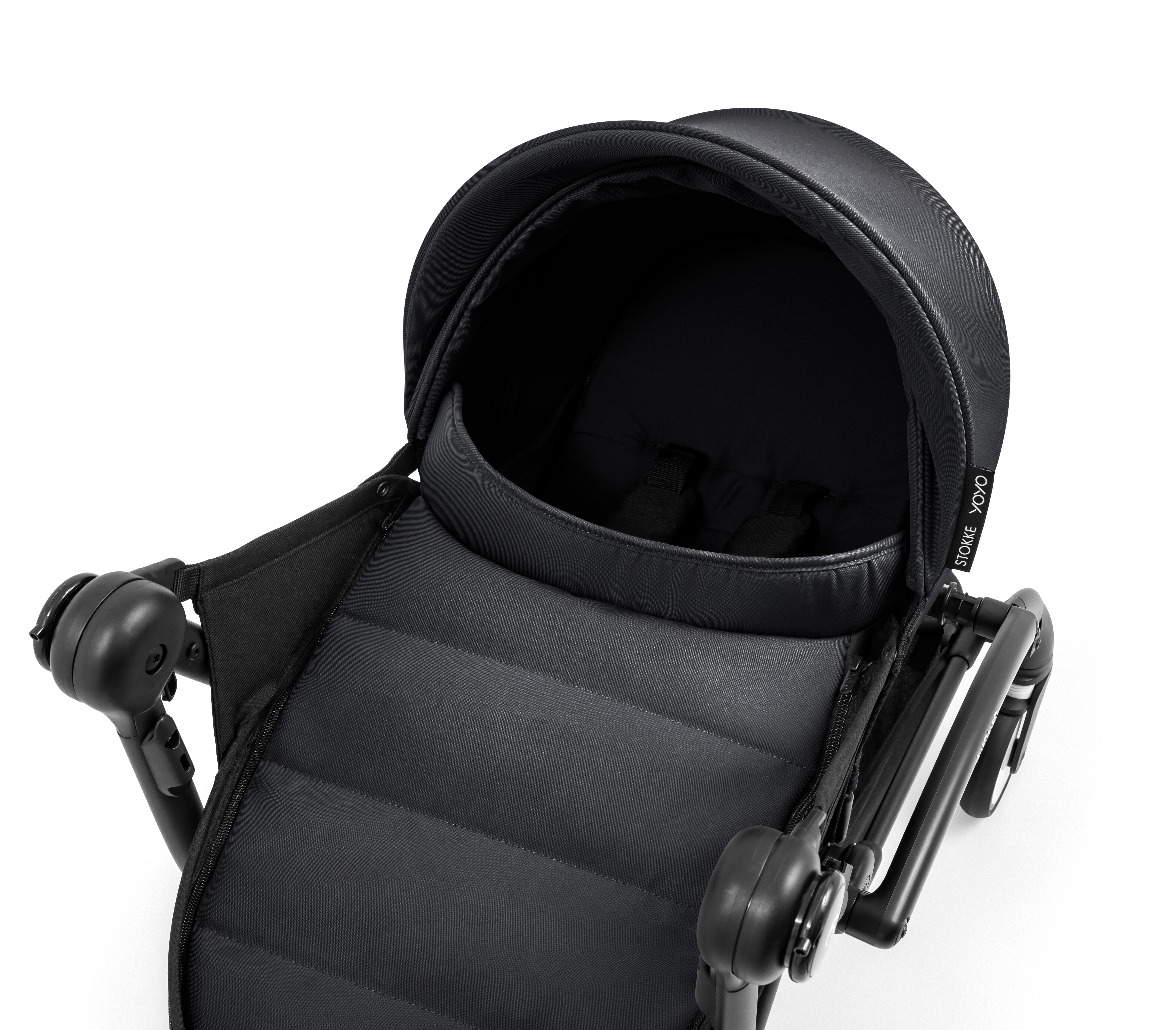 Stokke® YOYO⁵ Neugeborenen Set – Black, Schwarz, mainview