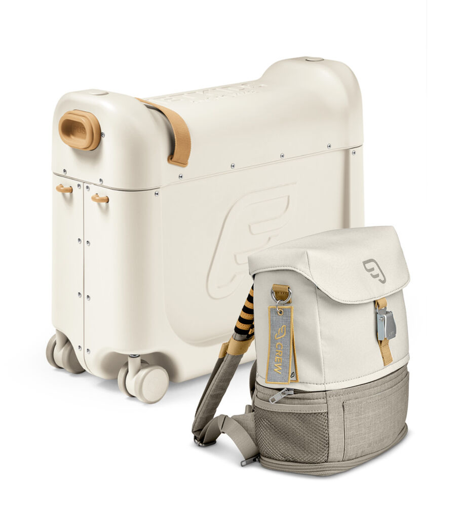 Комплект для путешествий BedBox™ + рюкзак пилота Crew BackPack™, White / White, mainview view 5