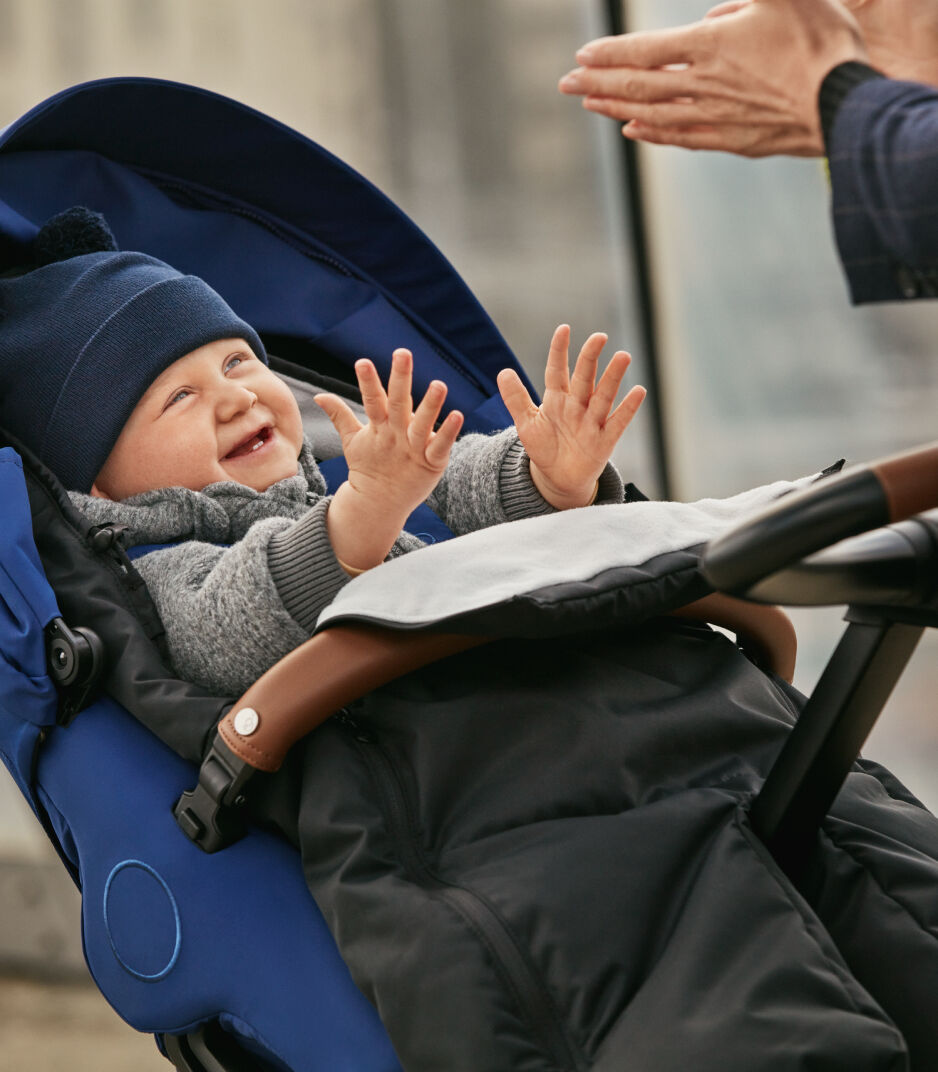 Stokke® Xplory® X 暖脚套 深黑色, 深黑色, mainview