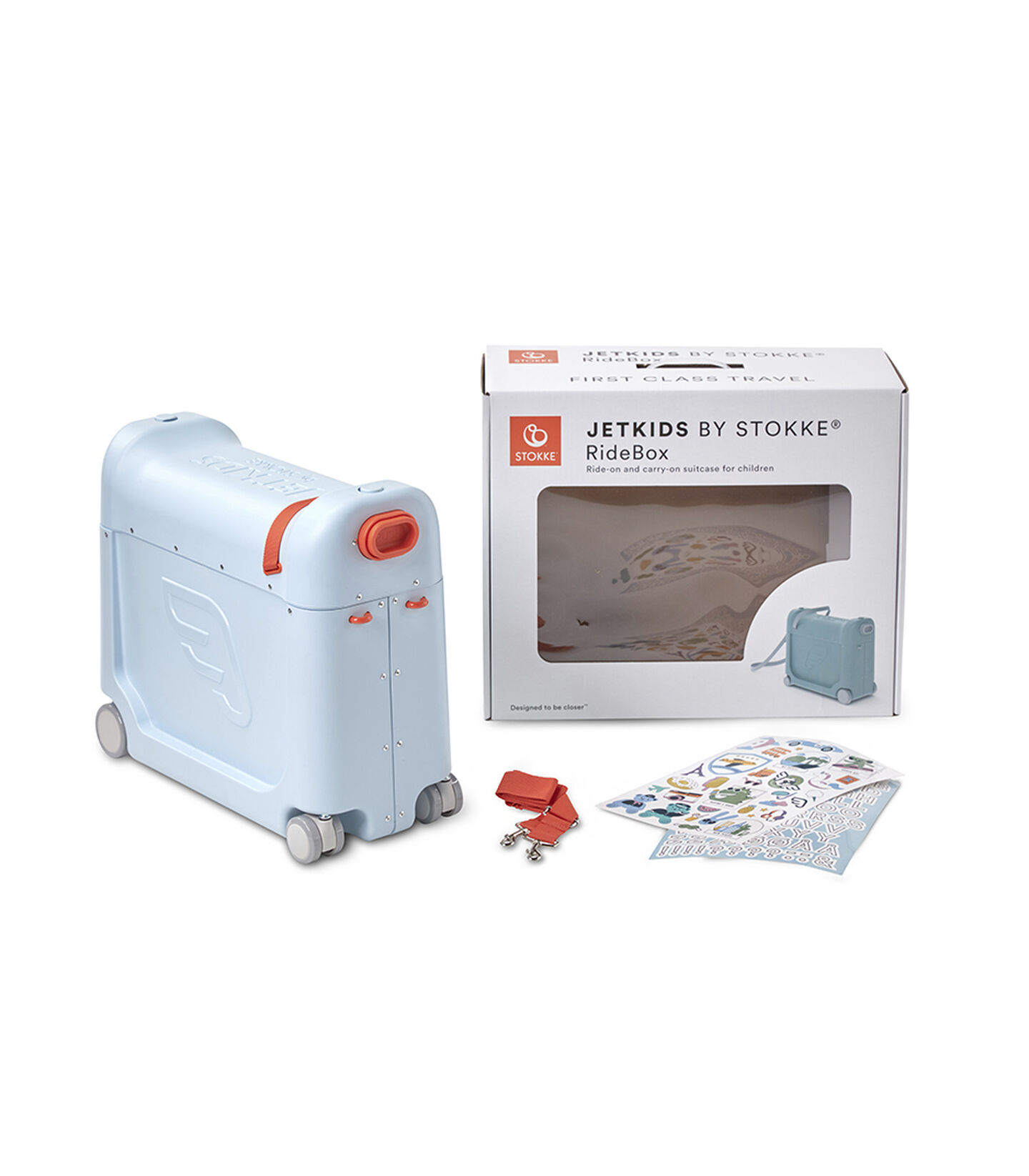 JetKids by Stokke&reg; RideBox Blue, Blue Sky, mainview