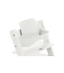 Tripp Trapp® Chair White with Baby Set. Close-up. view 1