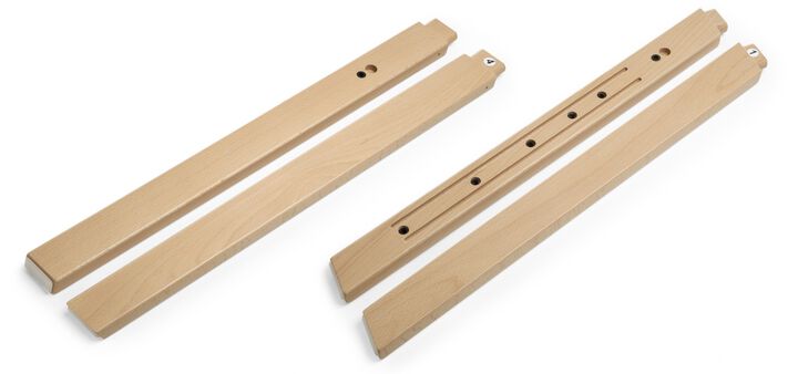 Stokke&reg; Steps&trade; Wood leg set, Natural. Complete.