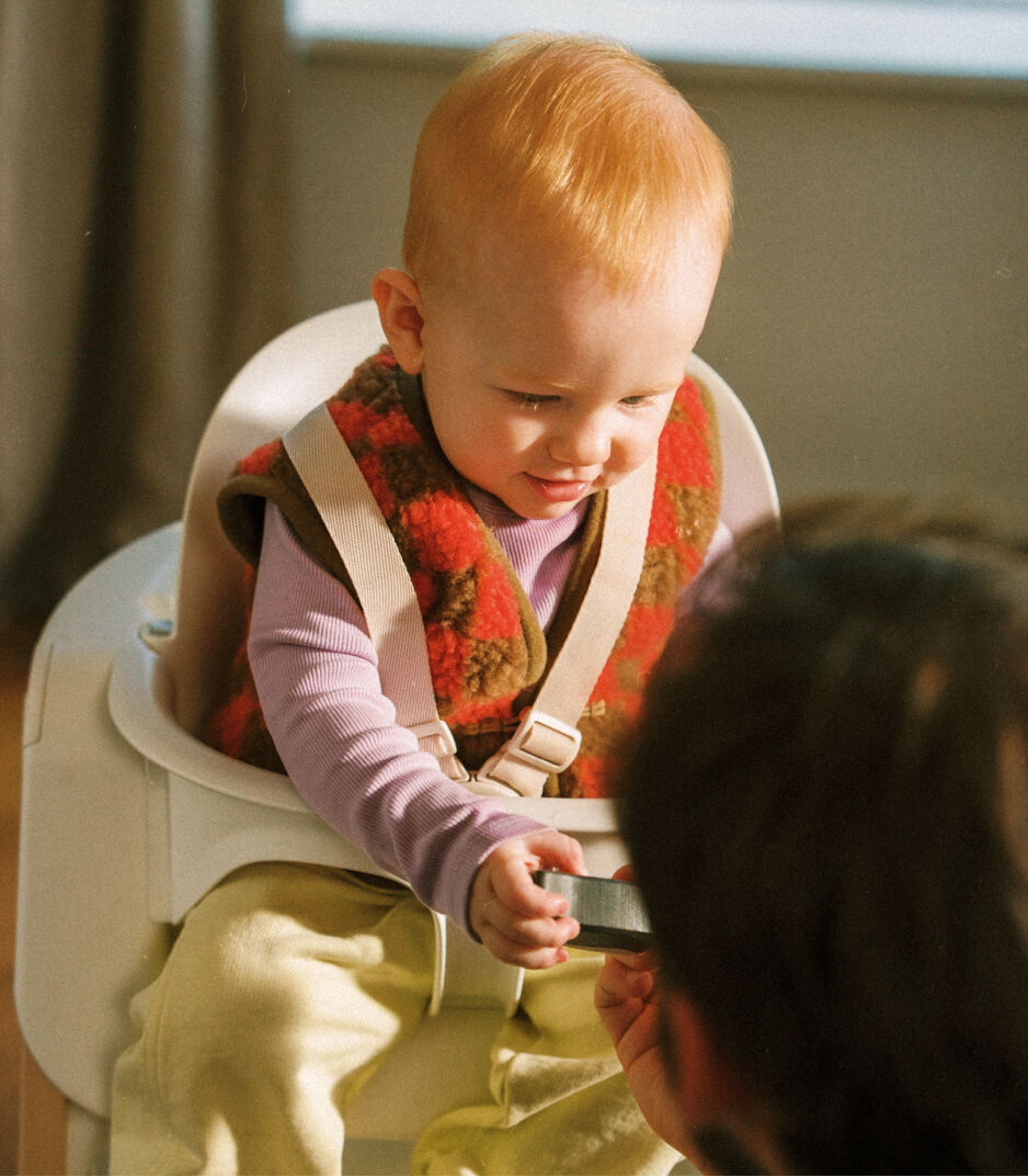 Stokke® Steps™ High Chair, White/Natural, mainview galery image 10