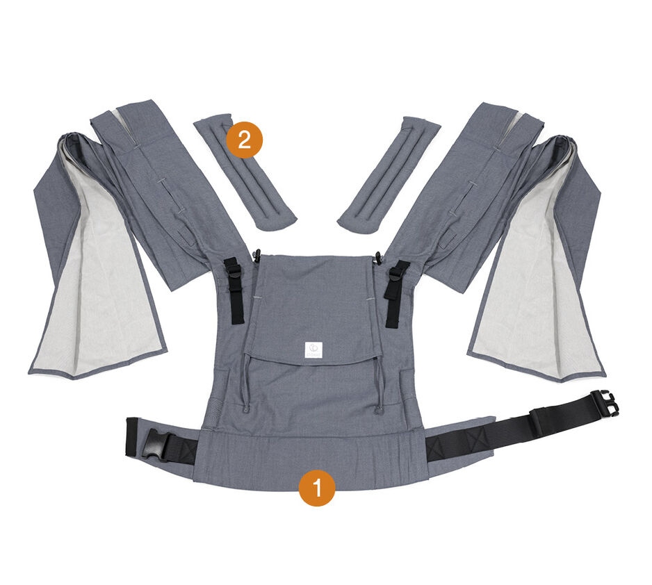 Stokke® Limas™ Carrier Flex. What's included overview. view 1