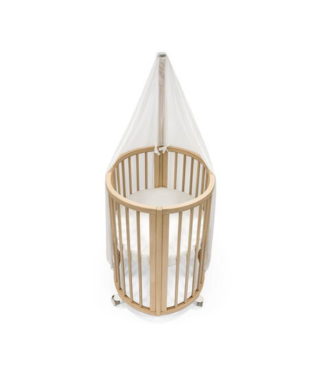Voile de lit Stokke® Sleepi™ Blanc, Blanc, mainview view 3