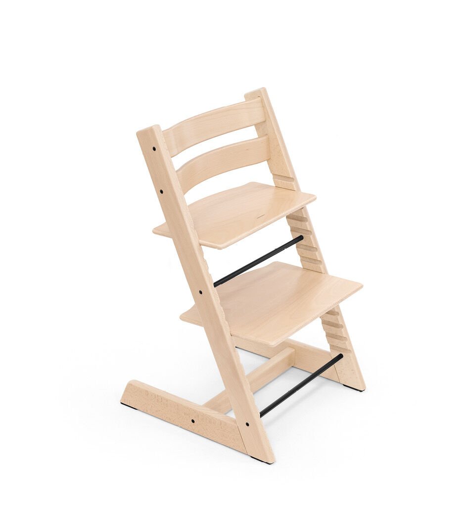 Tripp Trapp® chair Natural, Beech Wood.