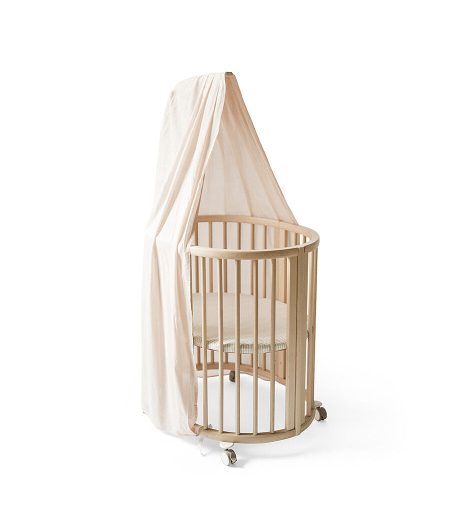 Stokke® Sleepi™ Mini with Canopy by PEHR. Blush. US. view 23