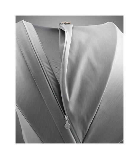 Stokke® Xplory® X Modern Grey Stroller Detail Canopy Ventilation view 11