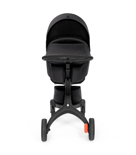 Stokke® Xplory® X Rich Black Stroller with Seat. view 3