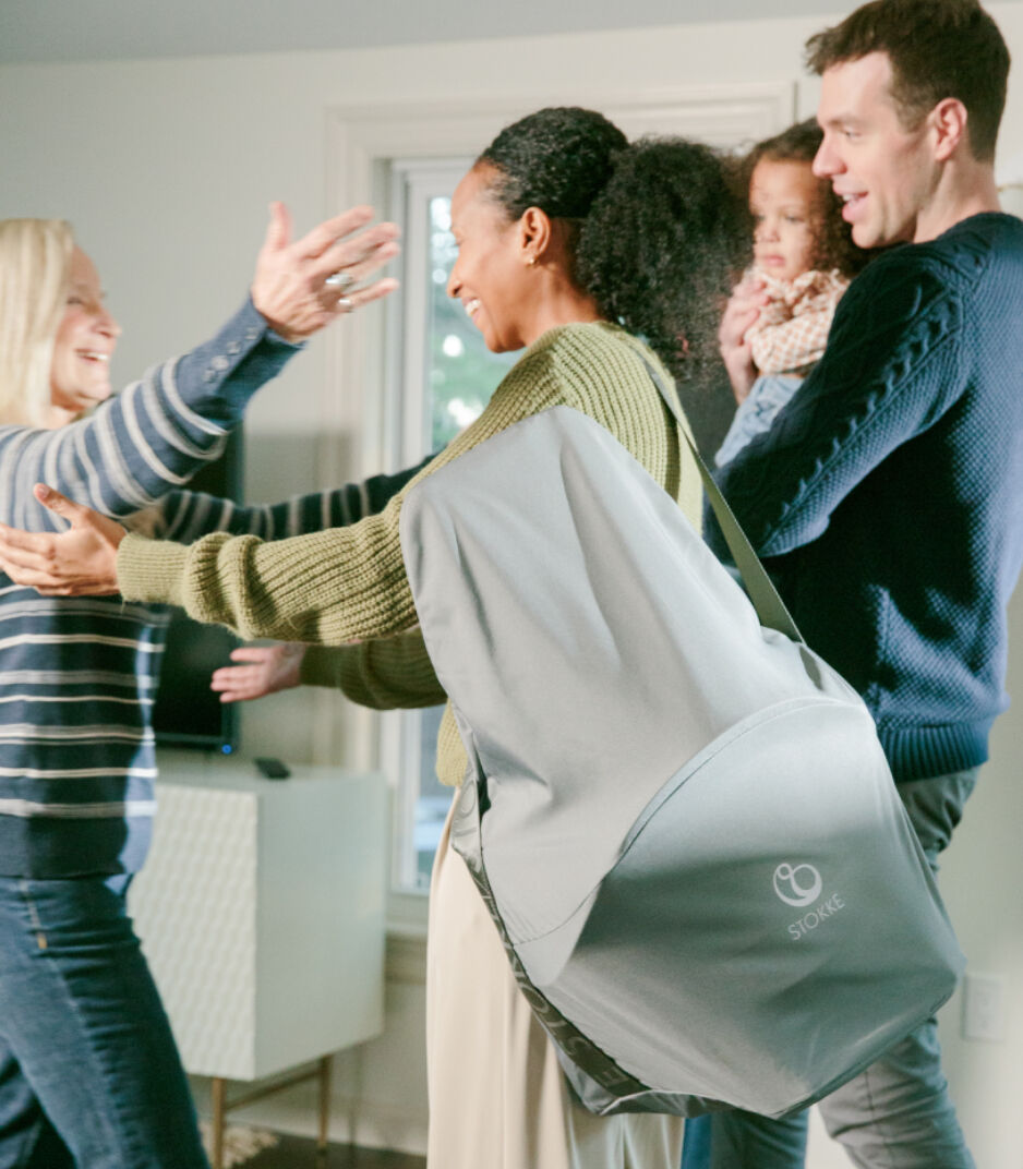 Stokke® Clikk™ High Chair, Grey, mainview galery image 8