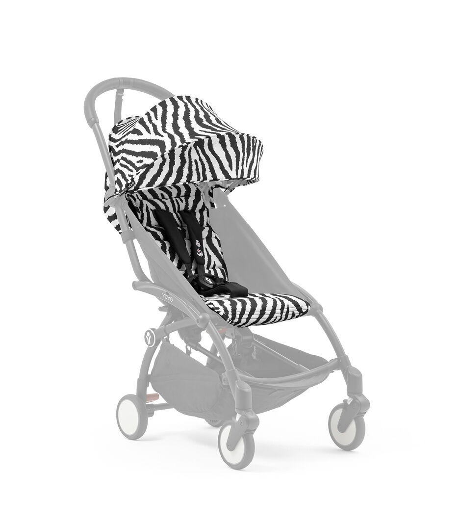 Stokke® YOYO® 6+ Textilset – Zebra, Zebra, mainview