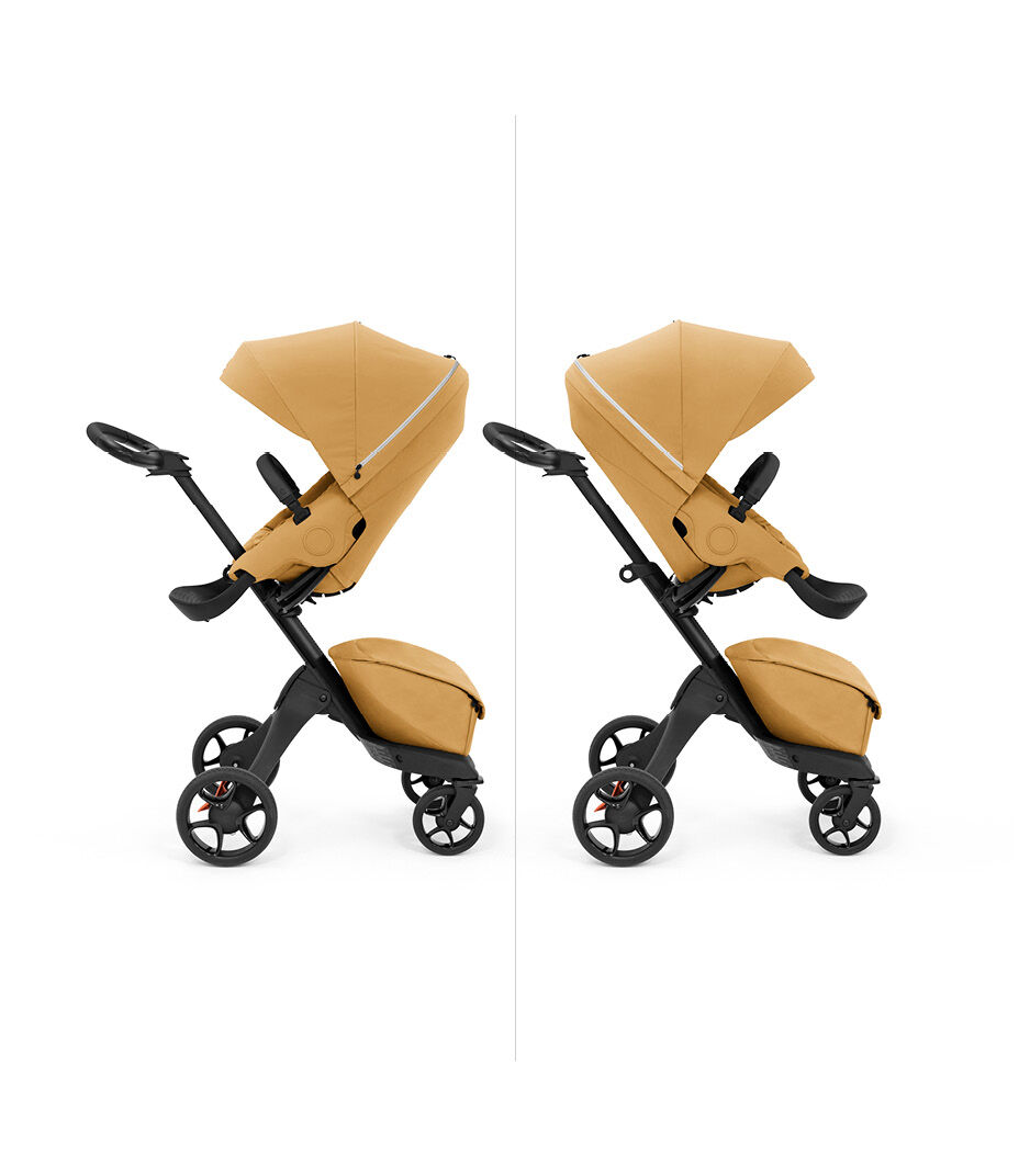 Stokke® Xplory® X 儿童推车, 菊花金, mainview 图库图像 7