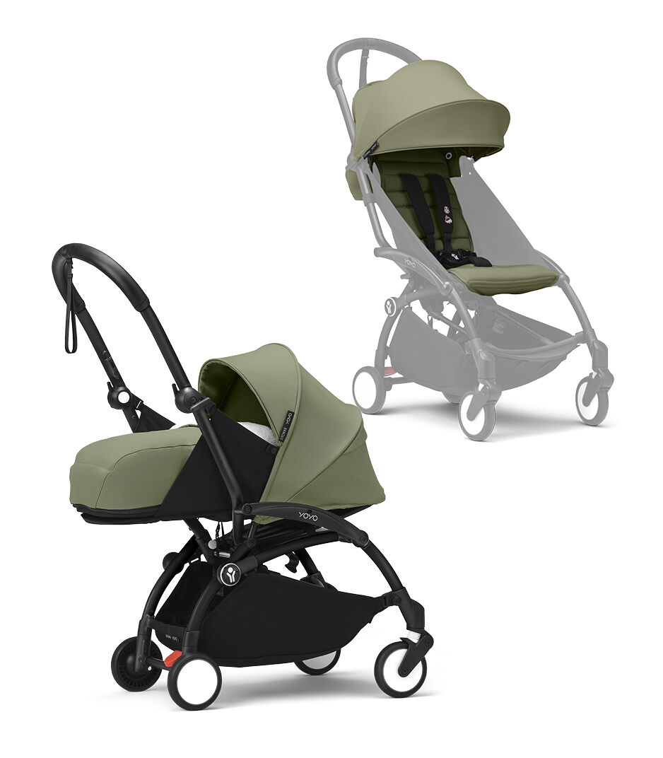 Pack dúo Stokke® YOYO³ con capazo plegable, , mainview galería de imágenes 43