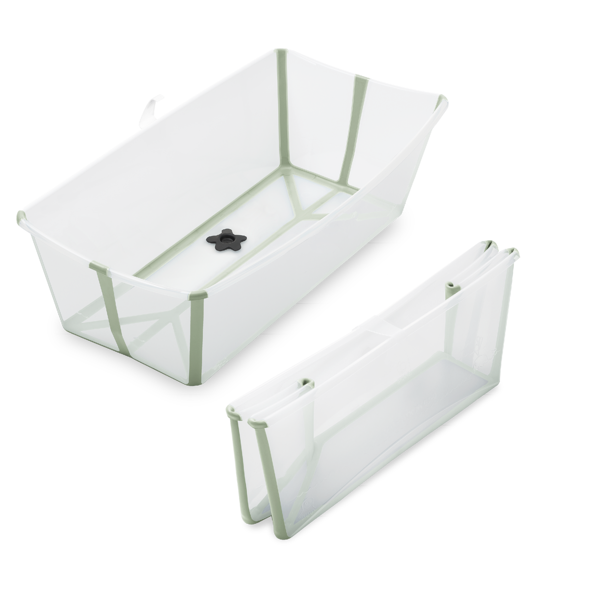 Stokke® Flexi Bath ® X-Large Transparent Green, Transparent Green, mainview