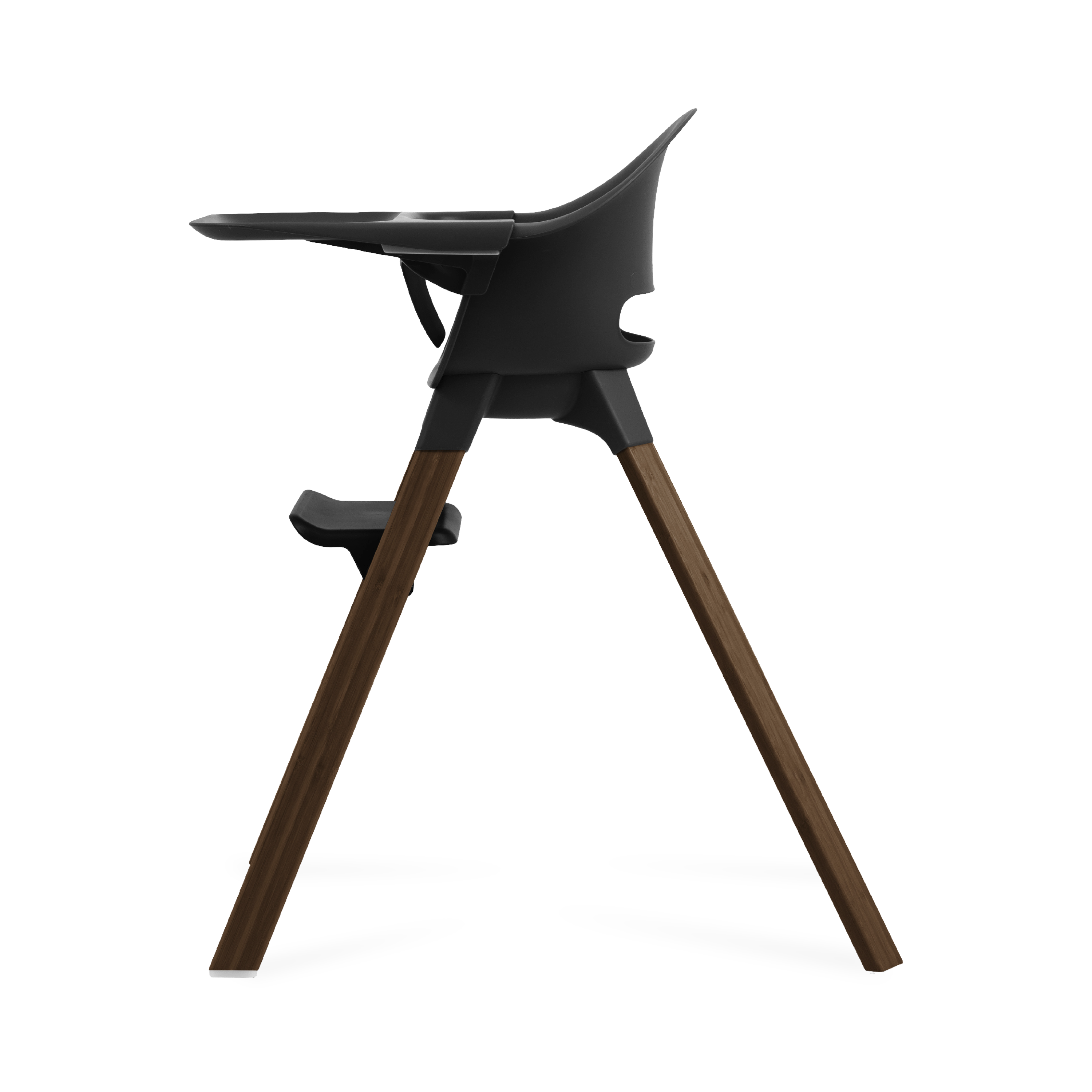 Clikk™ Highchair, Black / Warm Brown, mainview galery image 7