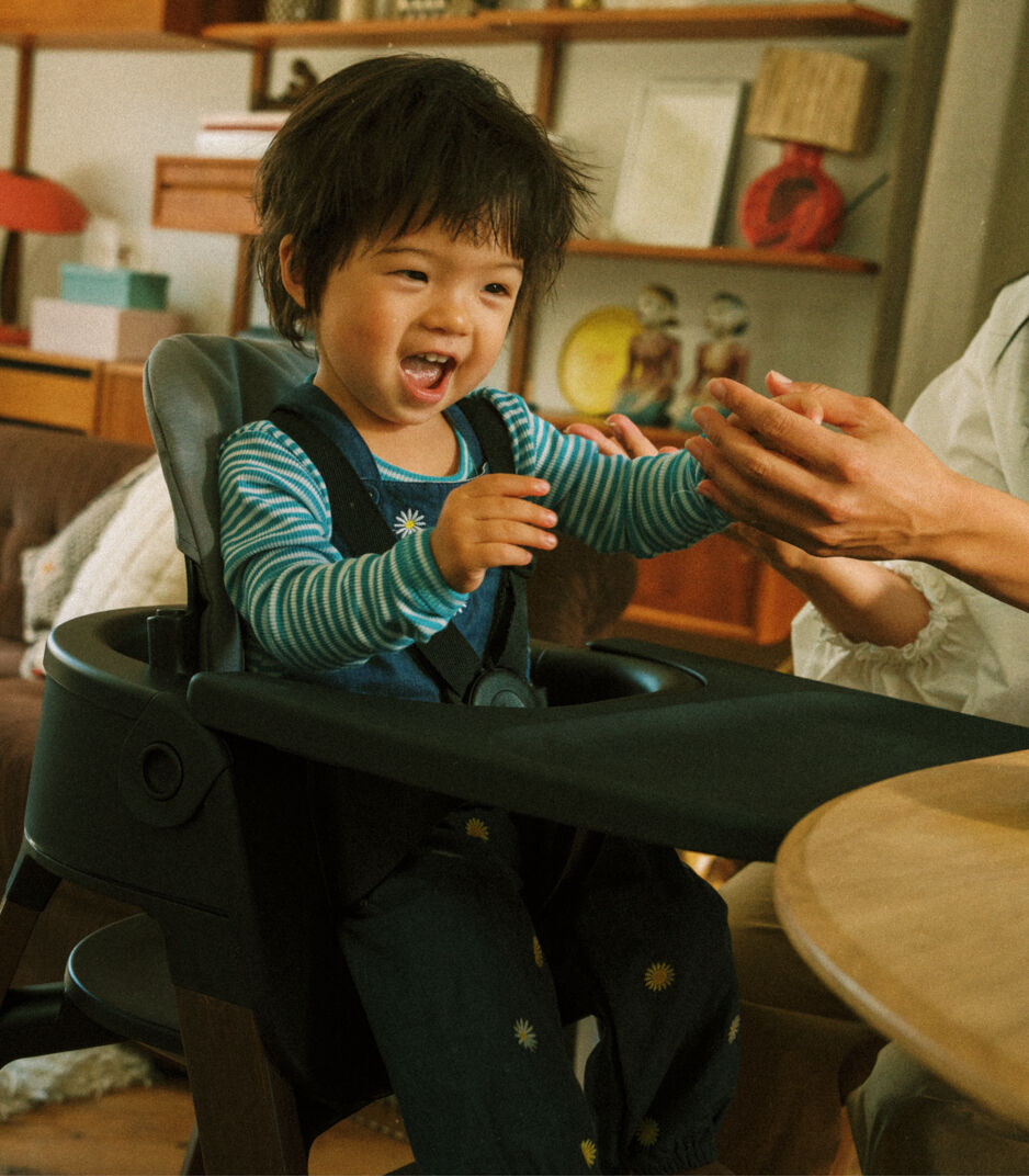 Stokke® Steps™ High Chair, White/Natural, mainview galery image 12