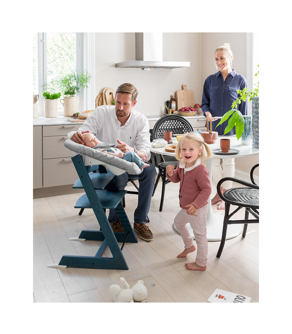 Tripp Trapp® Newborn Set med legetøjsbøjle, Grå, mainview