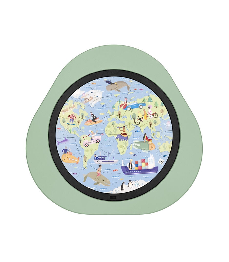 Stokke® MuTable™ Puzzle. World. 2-sided (accessories).