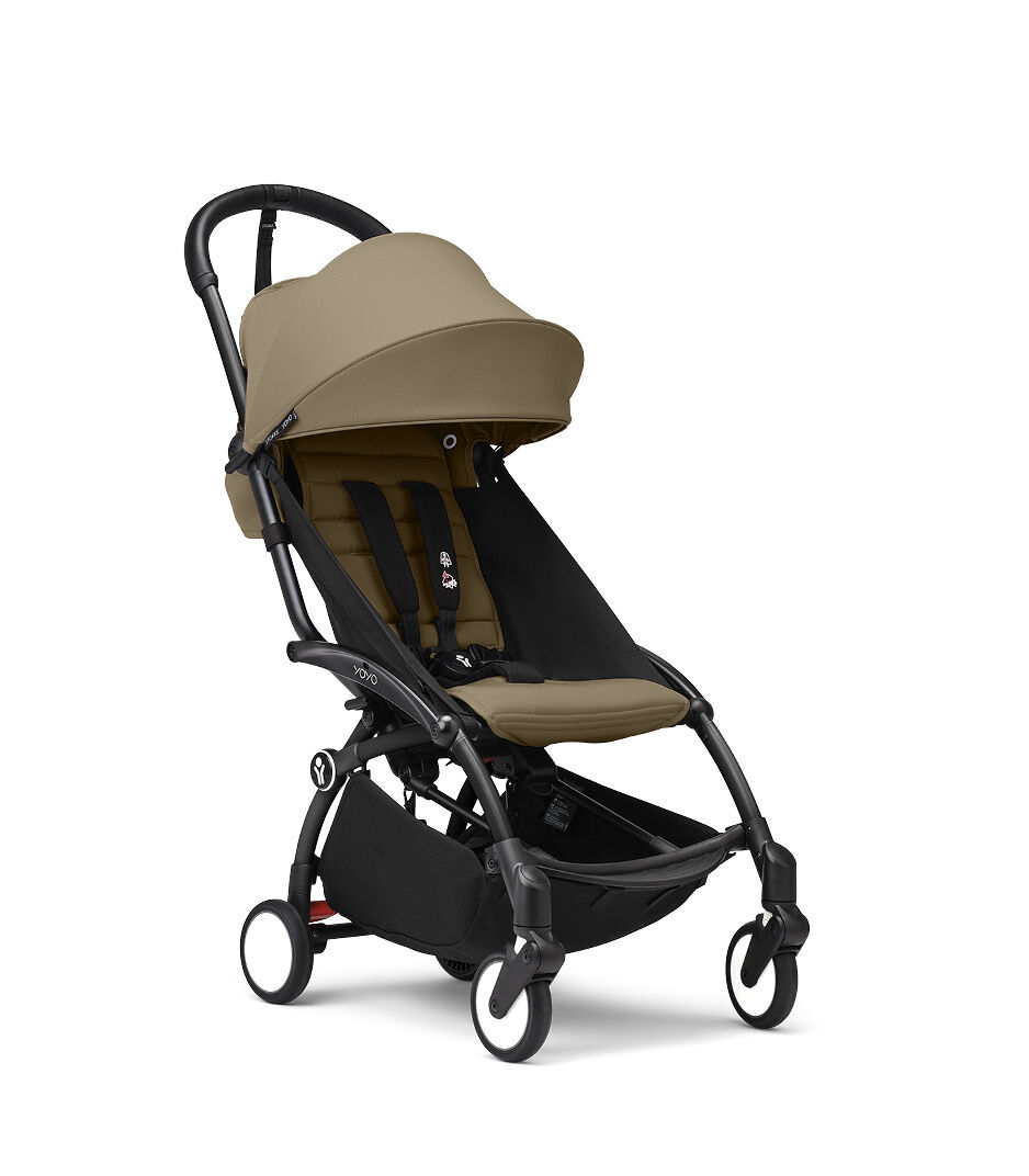 Stokke® YOYO3® 6+ Toffee. Black Frame.