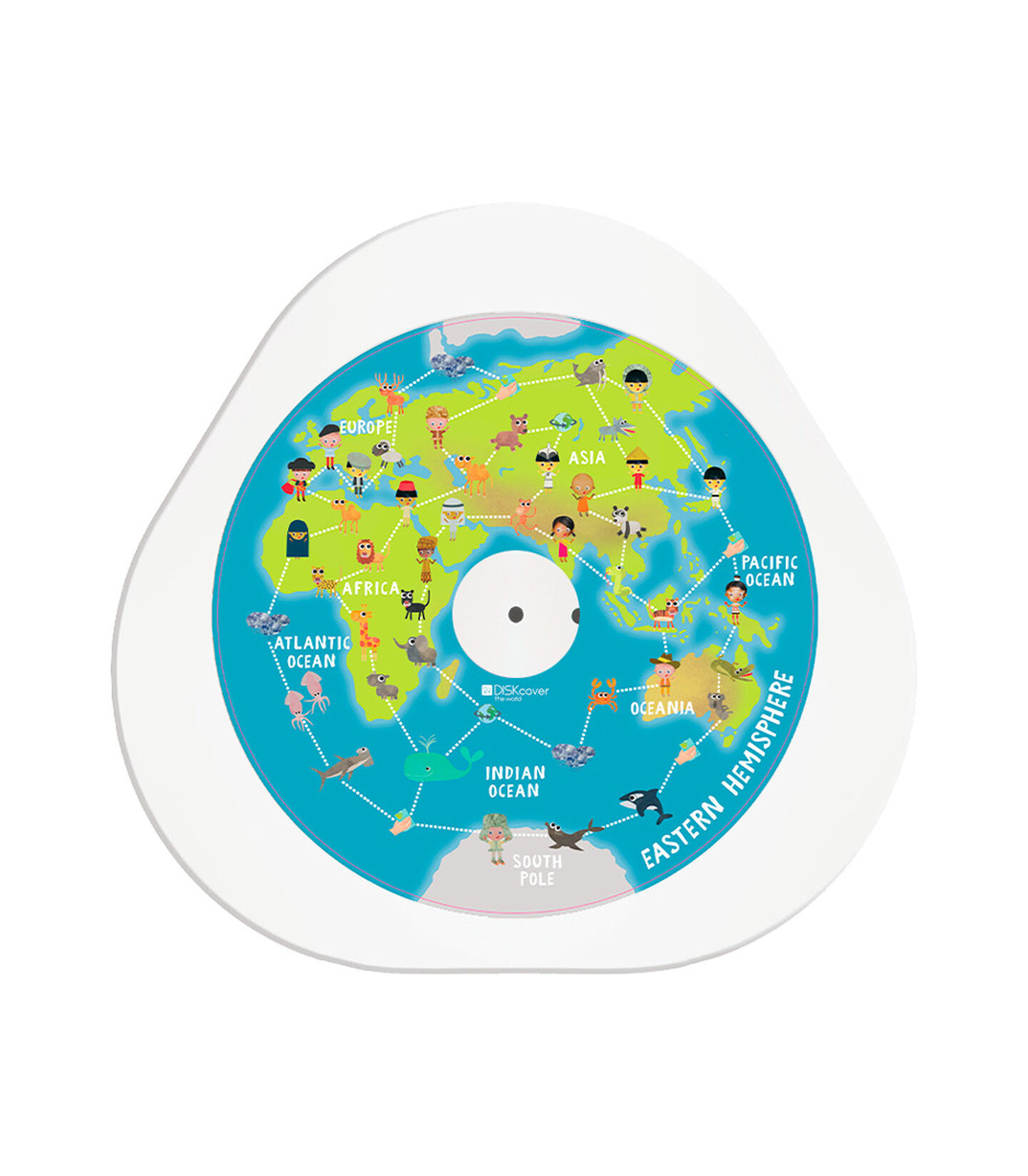 Stokke® MuTable™ DISKcover V1, We are the World, mainview view 4