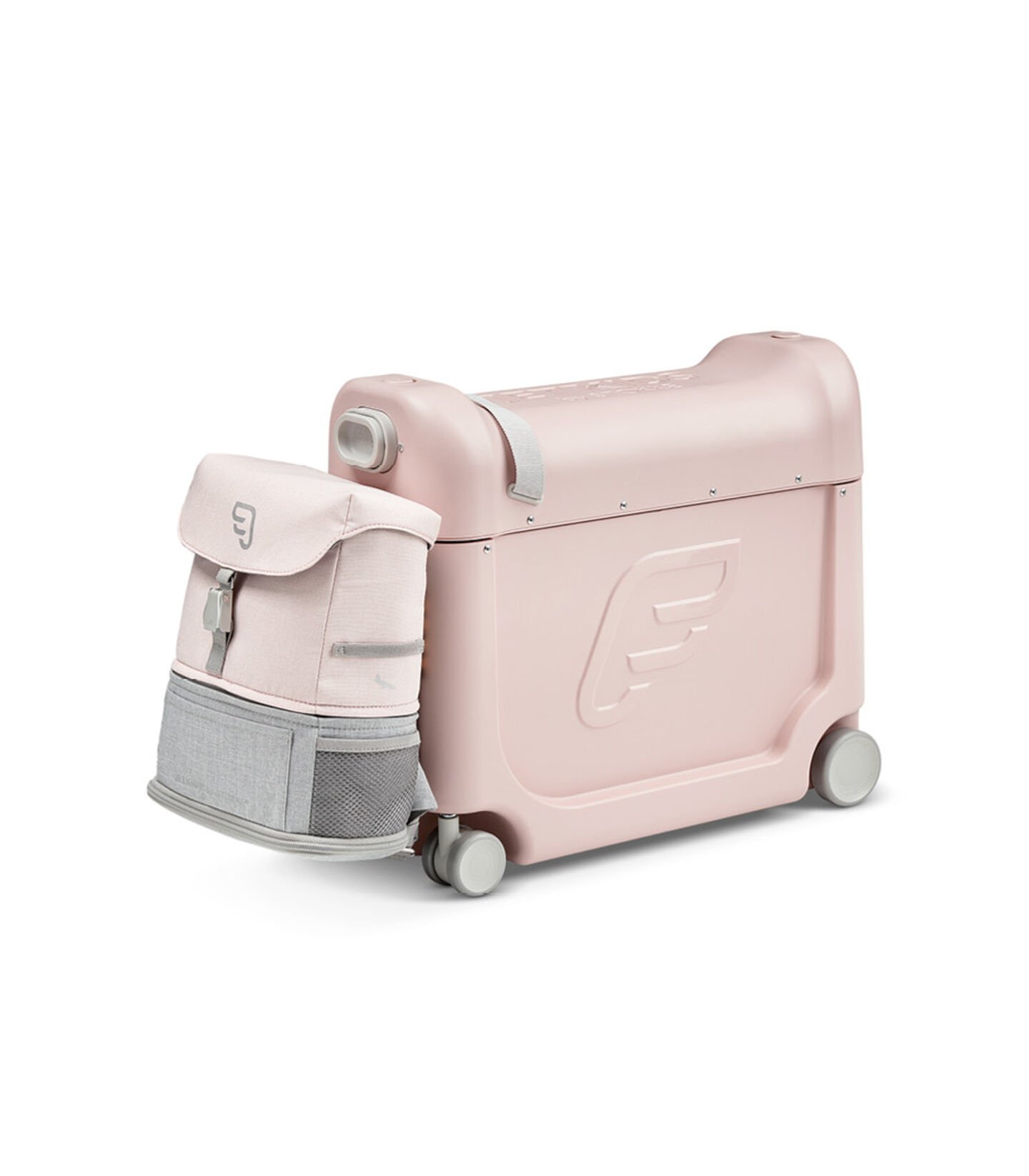 Zestaw podróżny BedBox™ + plecak Crew BackPack™ Różowy/Różowy, Pink / Pink, mainview view 3