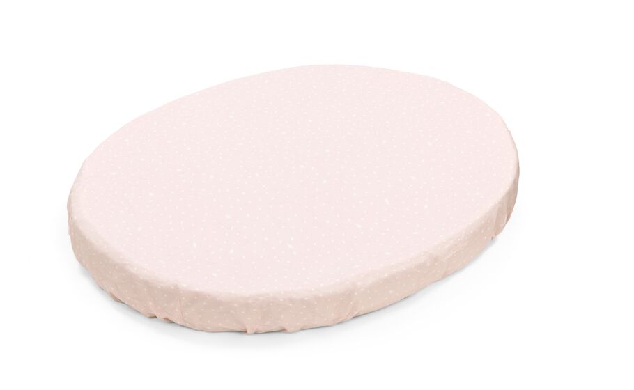 Stokke&reg; Sleepi&trade; Fitted Sheet. Pink Bee.