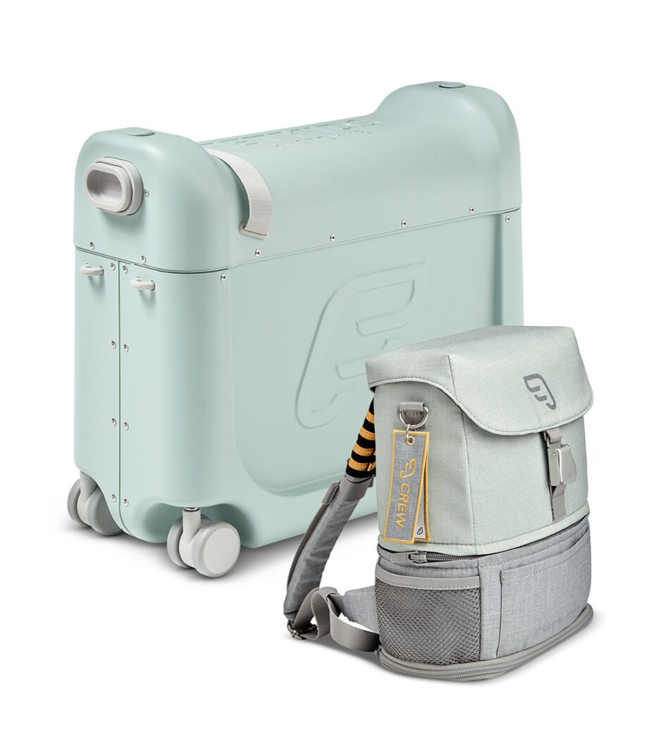 JetKids™ BedBox™ Aufsitzkoffer + Crew BackPack™-Reiseset, Green / Green, mainview Galeriebild 5