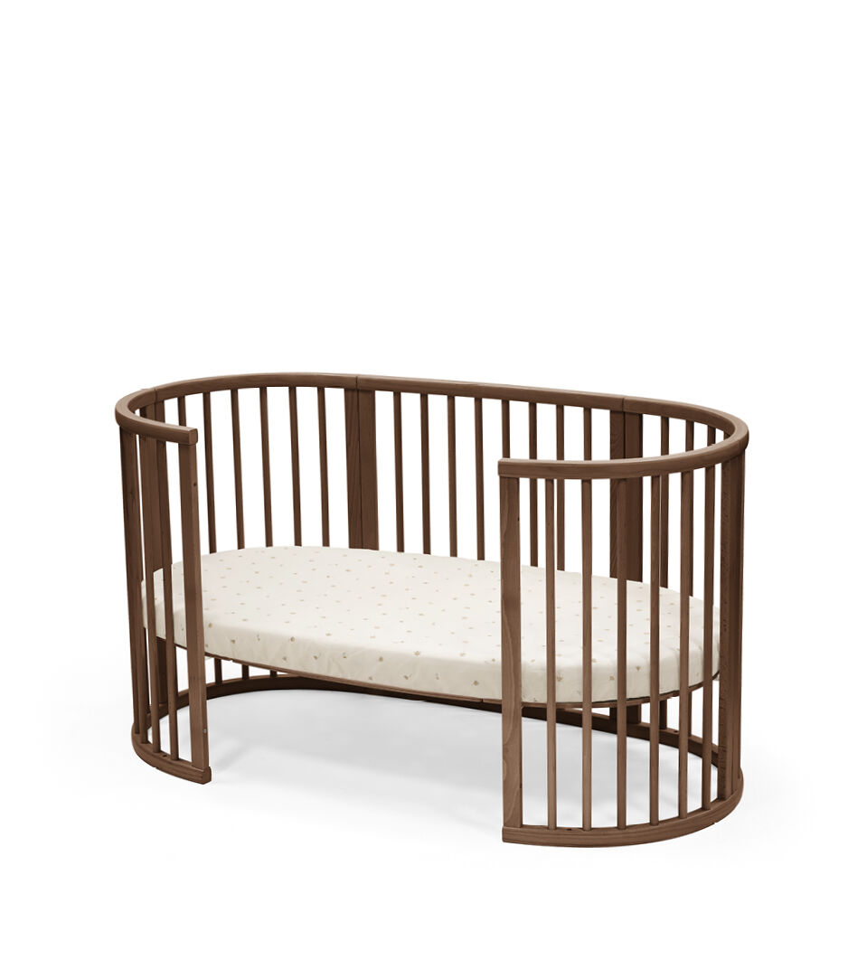 Hoeslaken voor het Stokke® Sleepi™ bed, Flower Ecru, mainview galerijafbeelding 2
