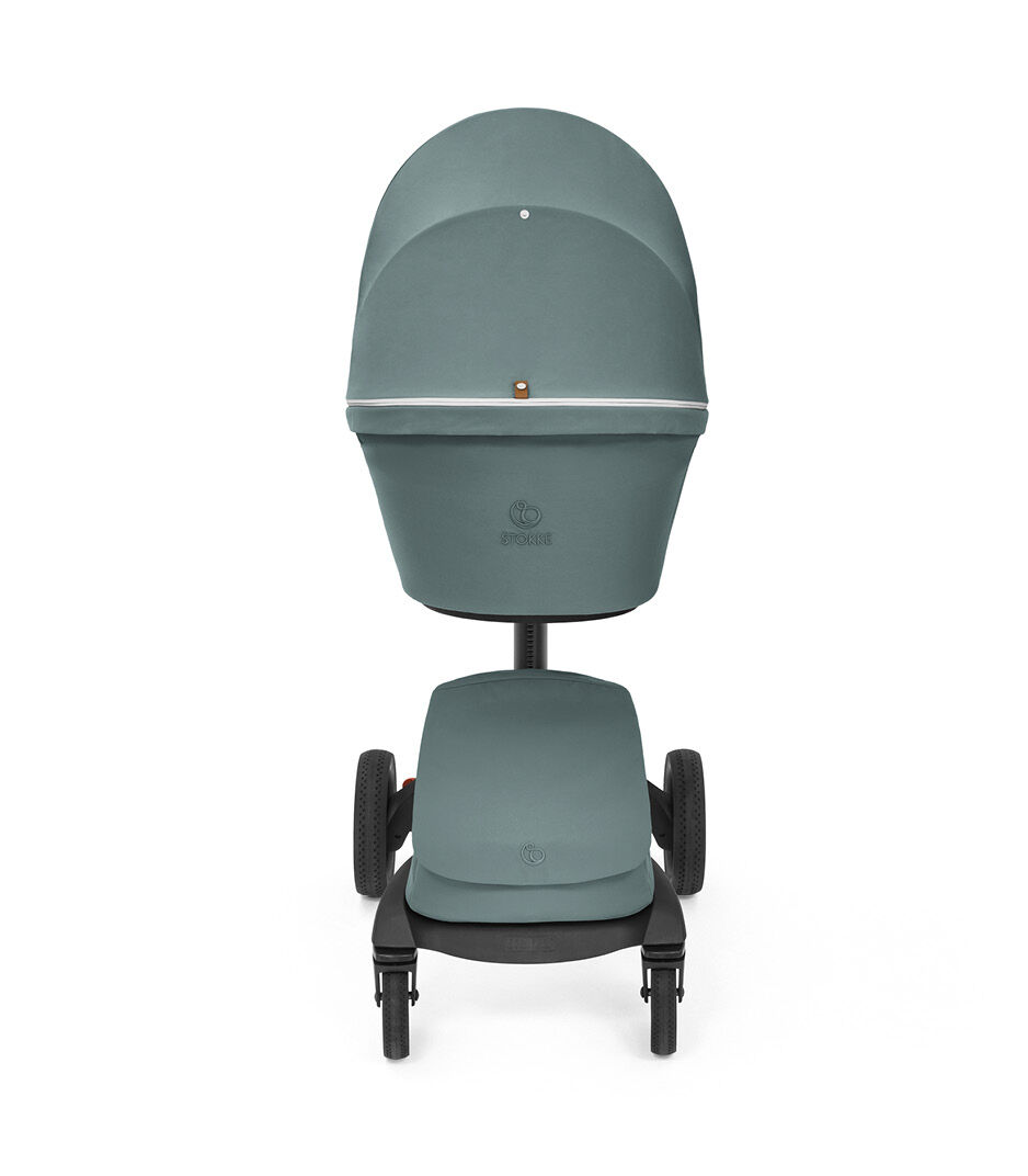 Stokke® Xplory® X Cool Teal. Carry Cot, rear. galery image 6