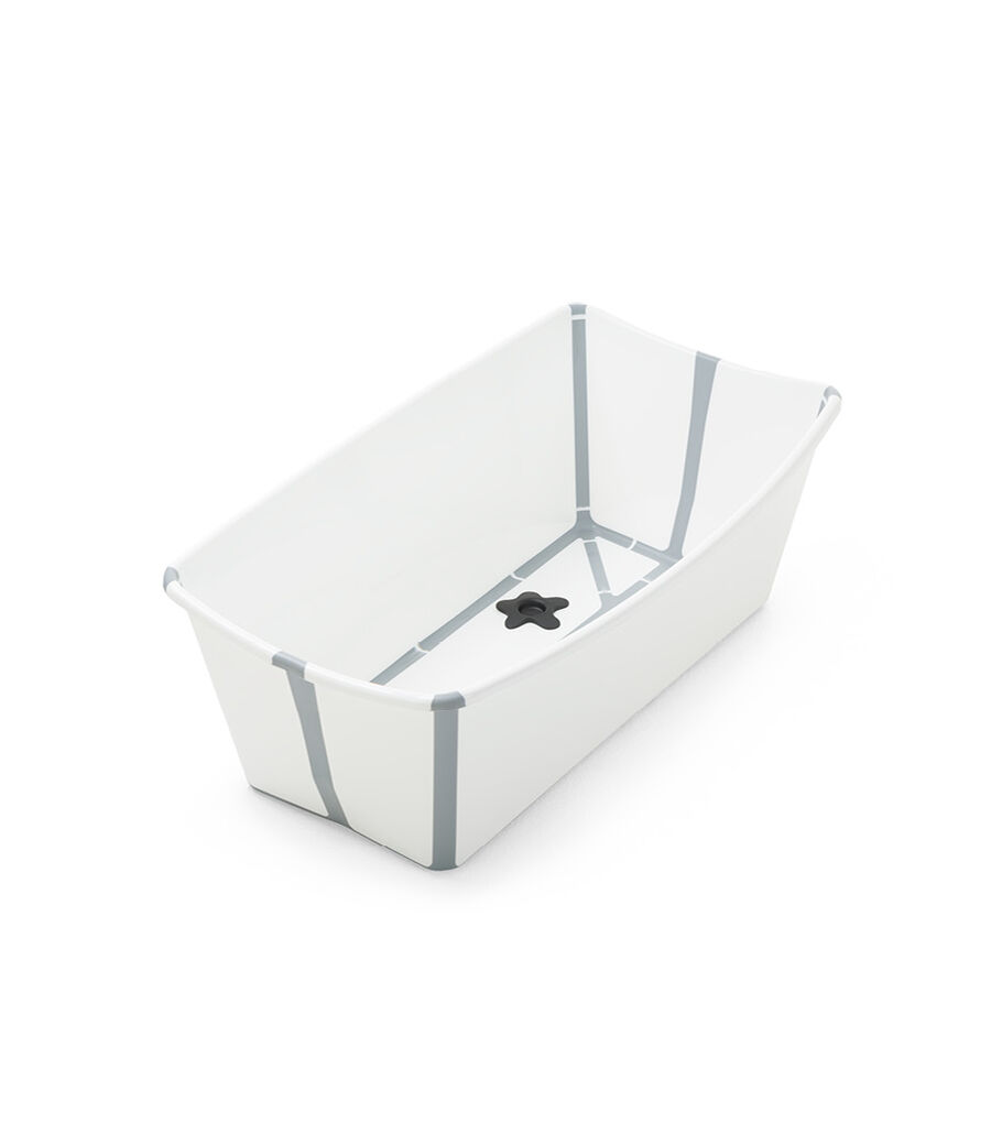 Stokke® Flexi Bath® bath tub, White Grey. Open. view 9