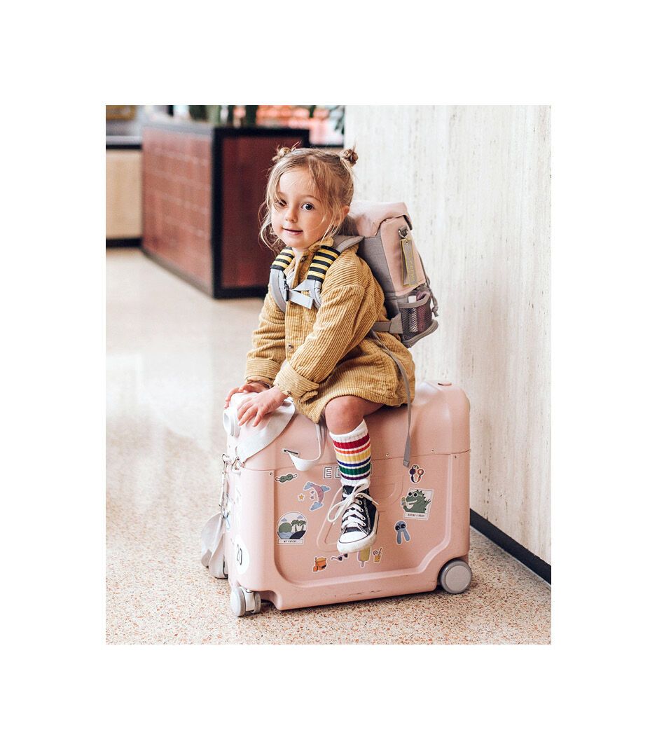 JetKids™ by Stokke® Crew BackPack and BedBox V3, Pink Lemonade
