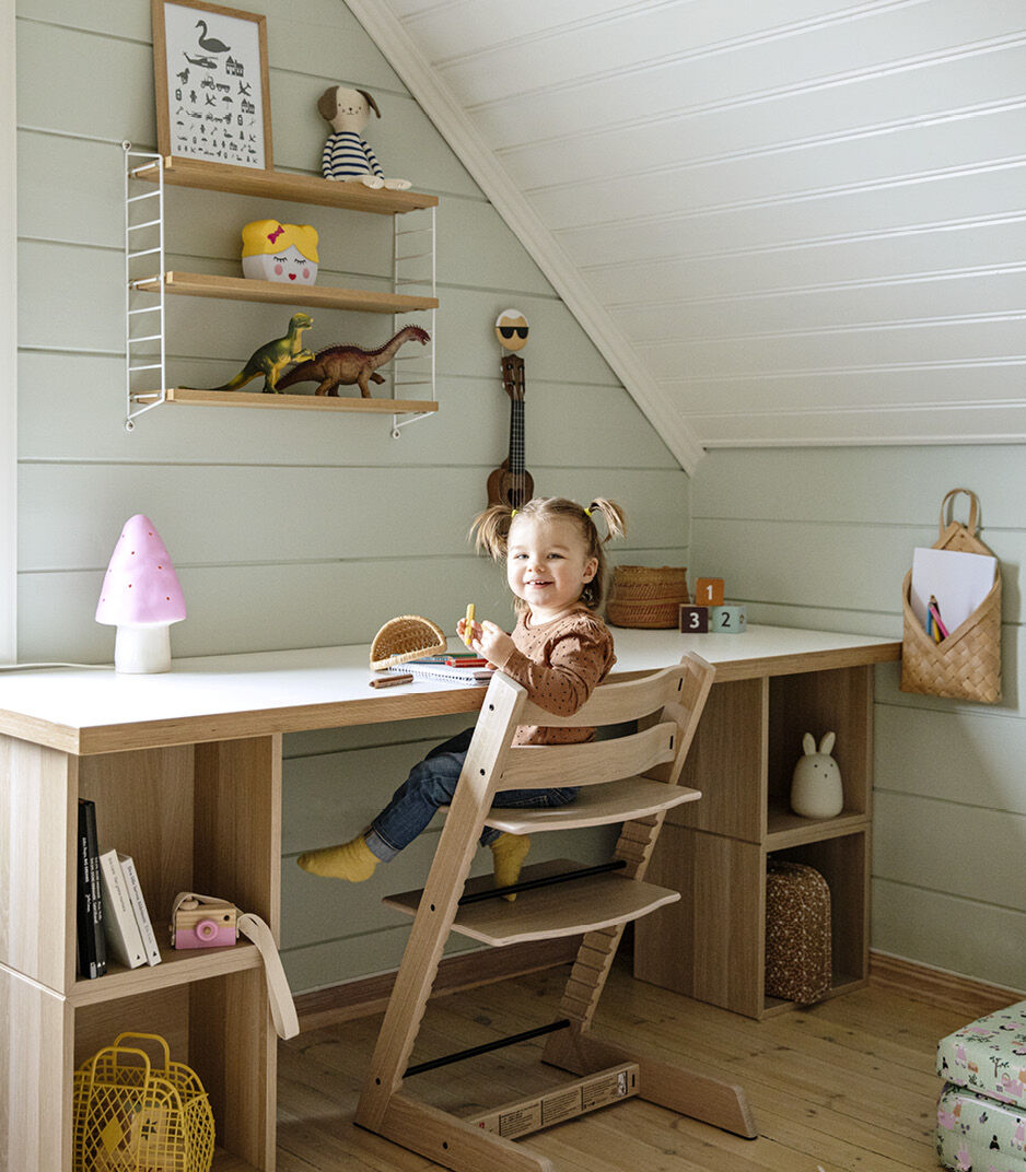 Tripp Trapp® Chair Oak Natural, Oak Natural, mainview