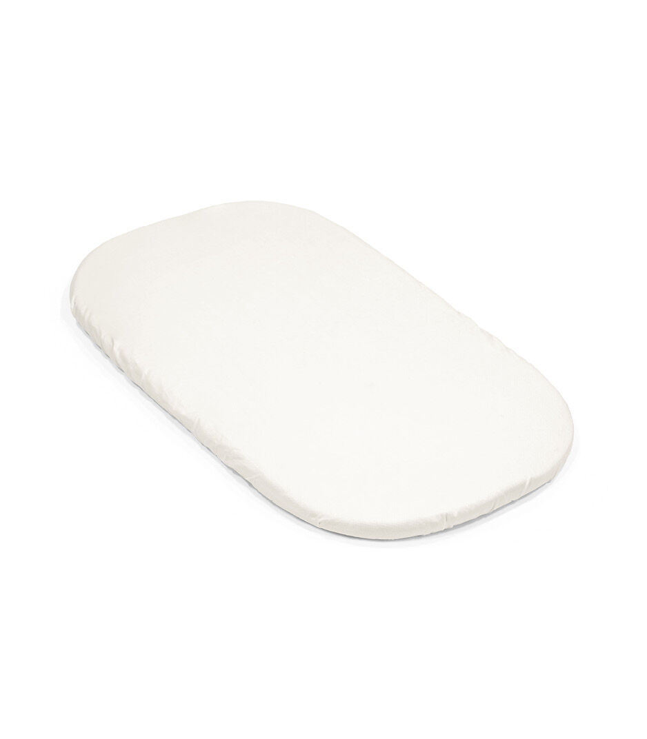 Prześcieradła dopasowane do łóżeczka Stokke® Snoozi™, Beżowa trzcina/Waniliowa śmietanka, mainview galeria obrazów 3