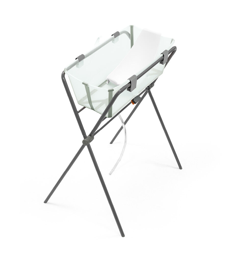 Stokke® Flexi Bath®  Soft Mint. Newborn Set. Flexi Bath Stand.