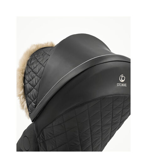 Stokke® Xplory® X with Seat and Winter Kit. Rear view detail. view 4