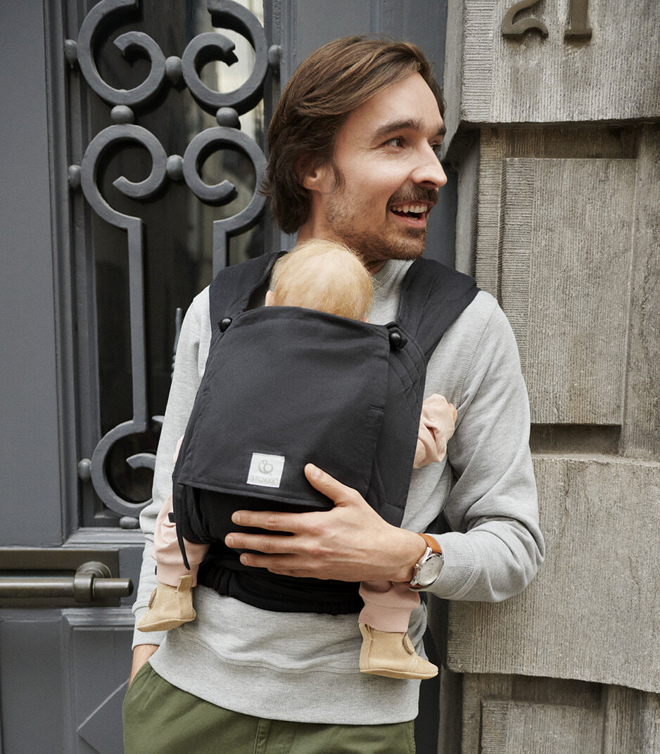 Portabebés Stokke® Limas™  negro OCS, Negro, mainview