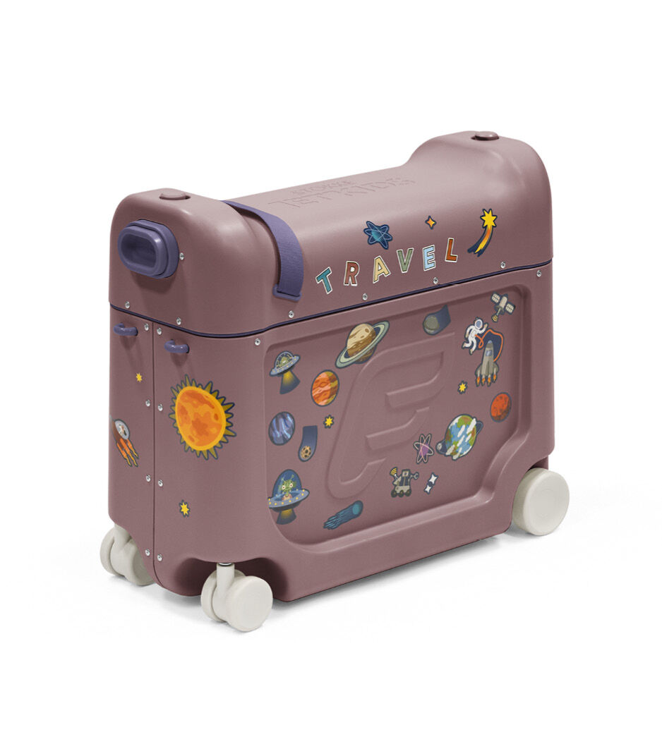 Stokke® JetKids™ BedBox™ V4. Hazy Lilac with Sticker set "Star".