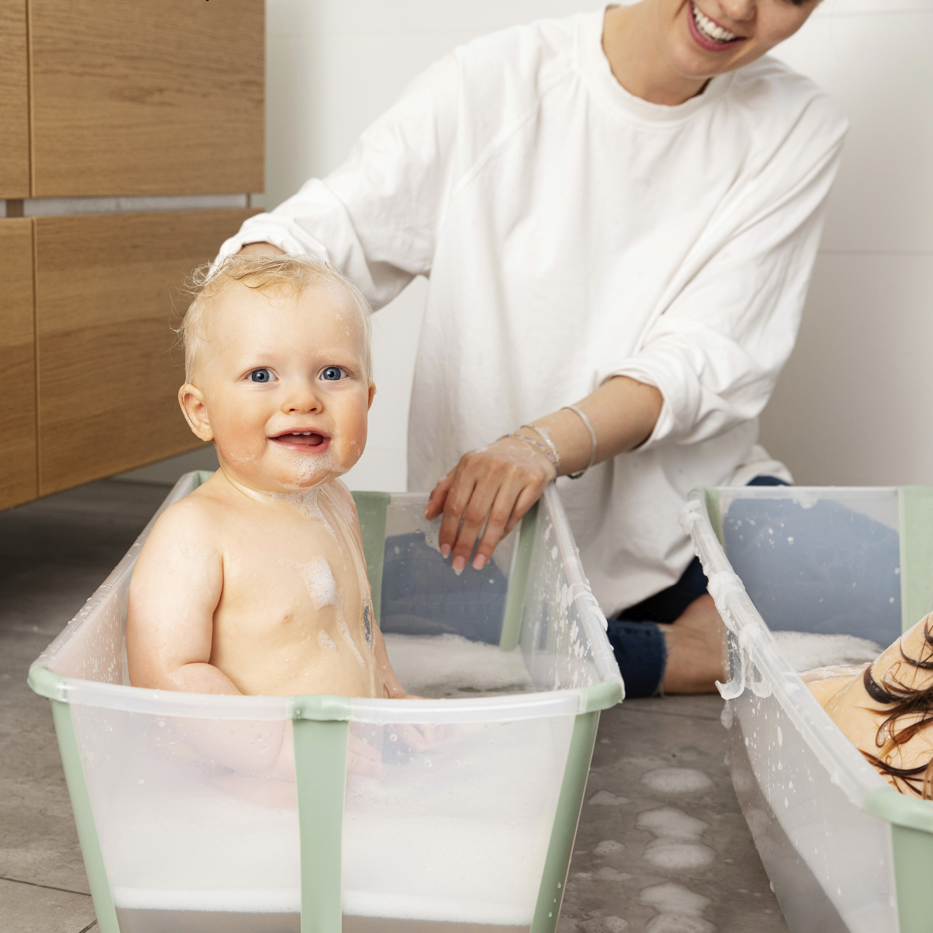 Stokke® Flexi Bath® - Baby Bath, Sandy Beige, mainview galery image 2
