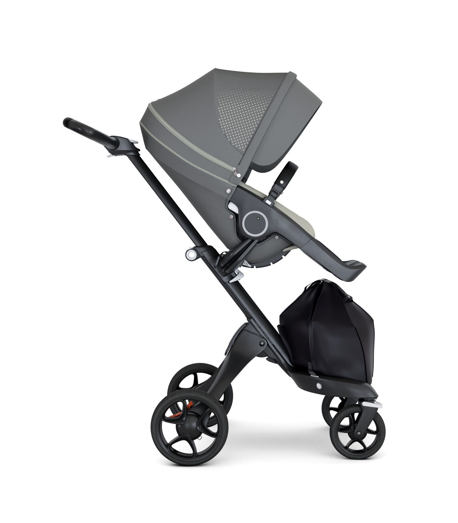 stokke stroller black