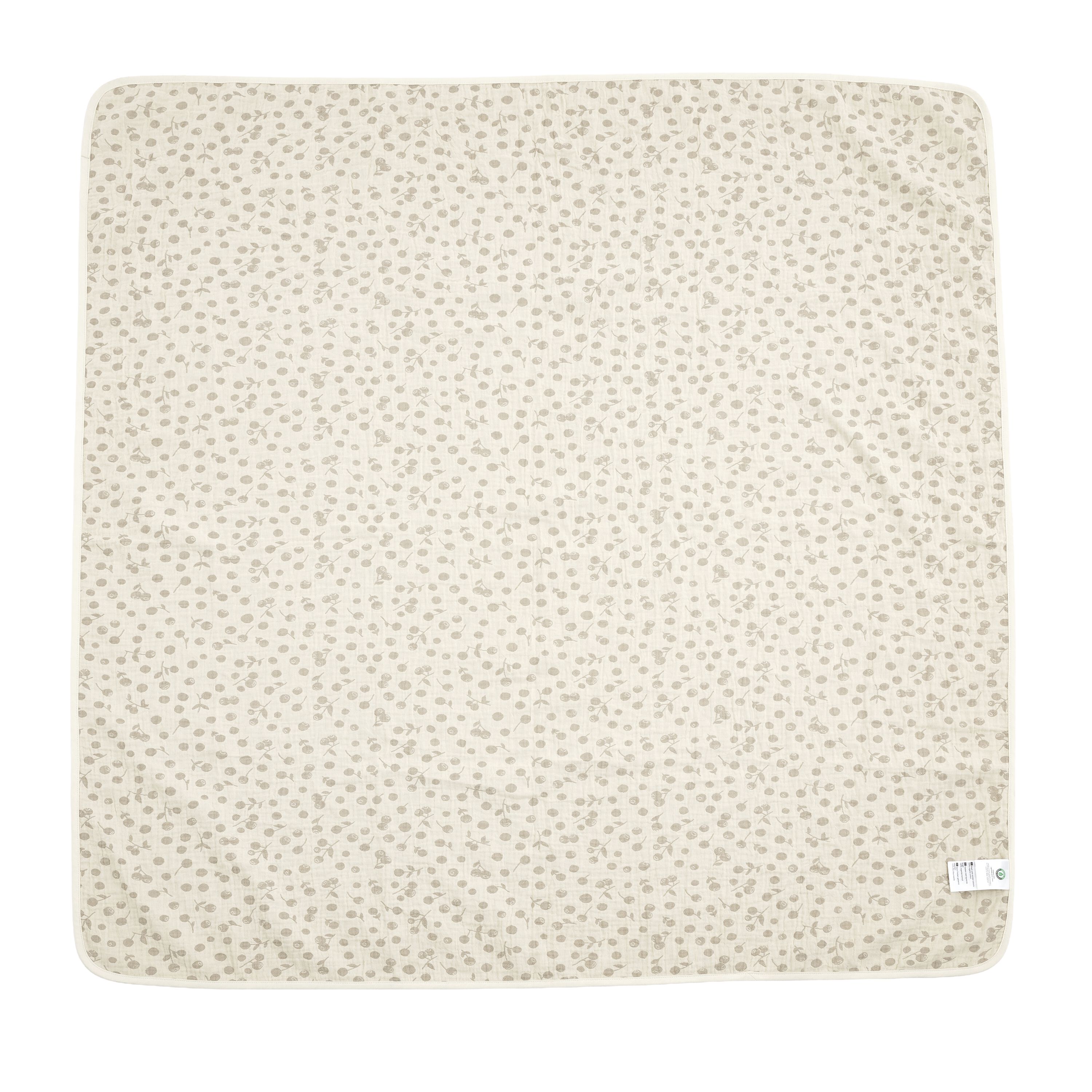Stokke® Svøpeteppe i musselin 110 x 110 Birch Beige Berries, Birch Beige Berries, mainview