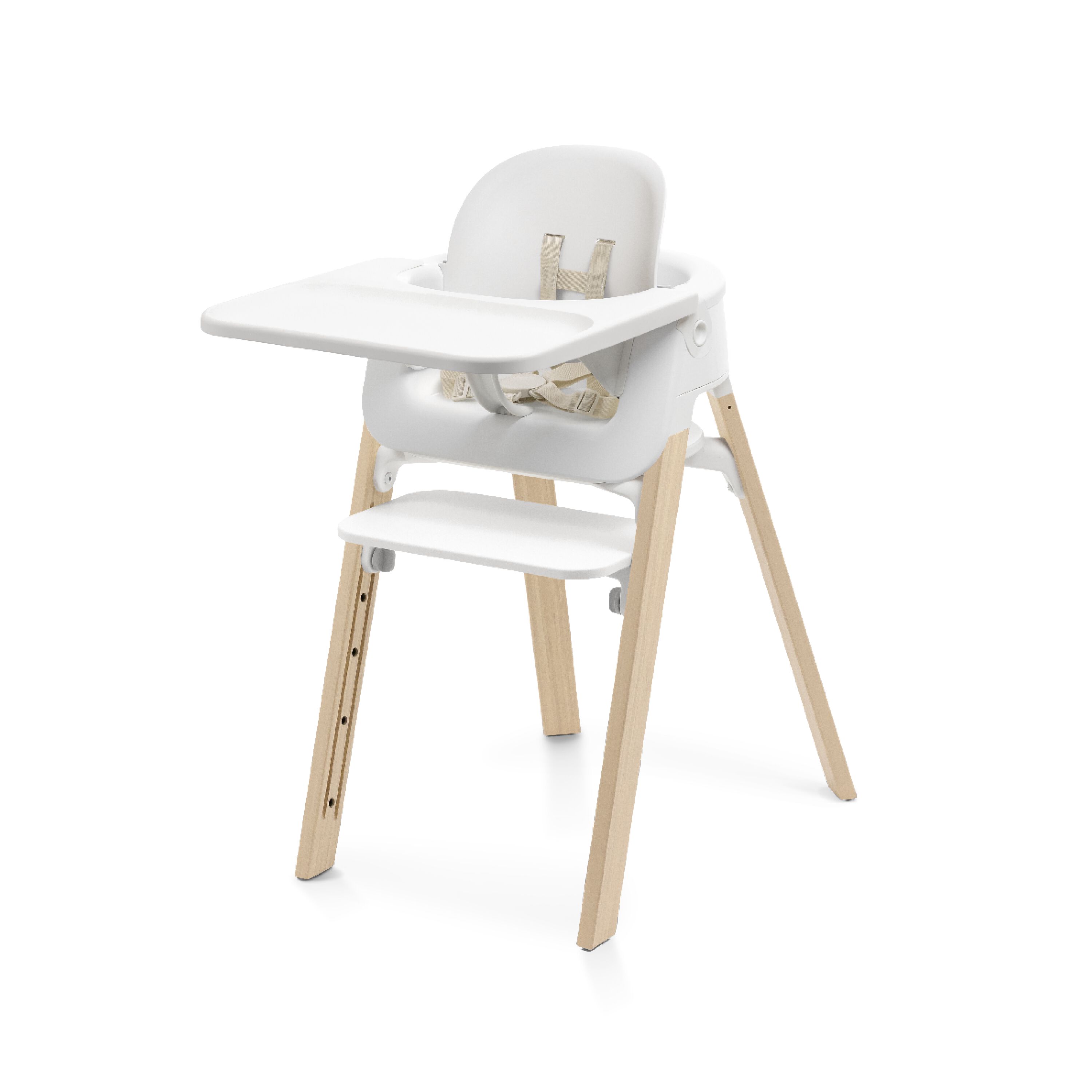 Stokke® Steps™ High Chair White / Natural, White/Natural, mainview