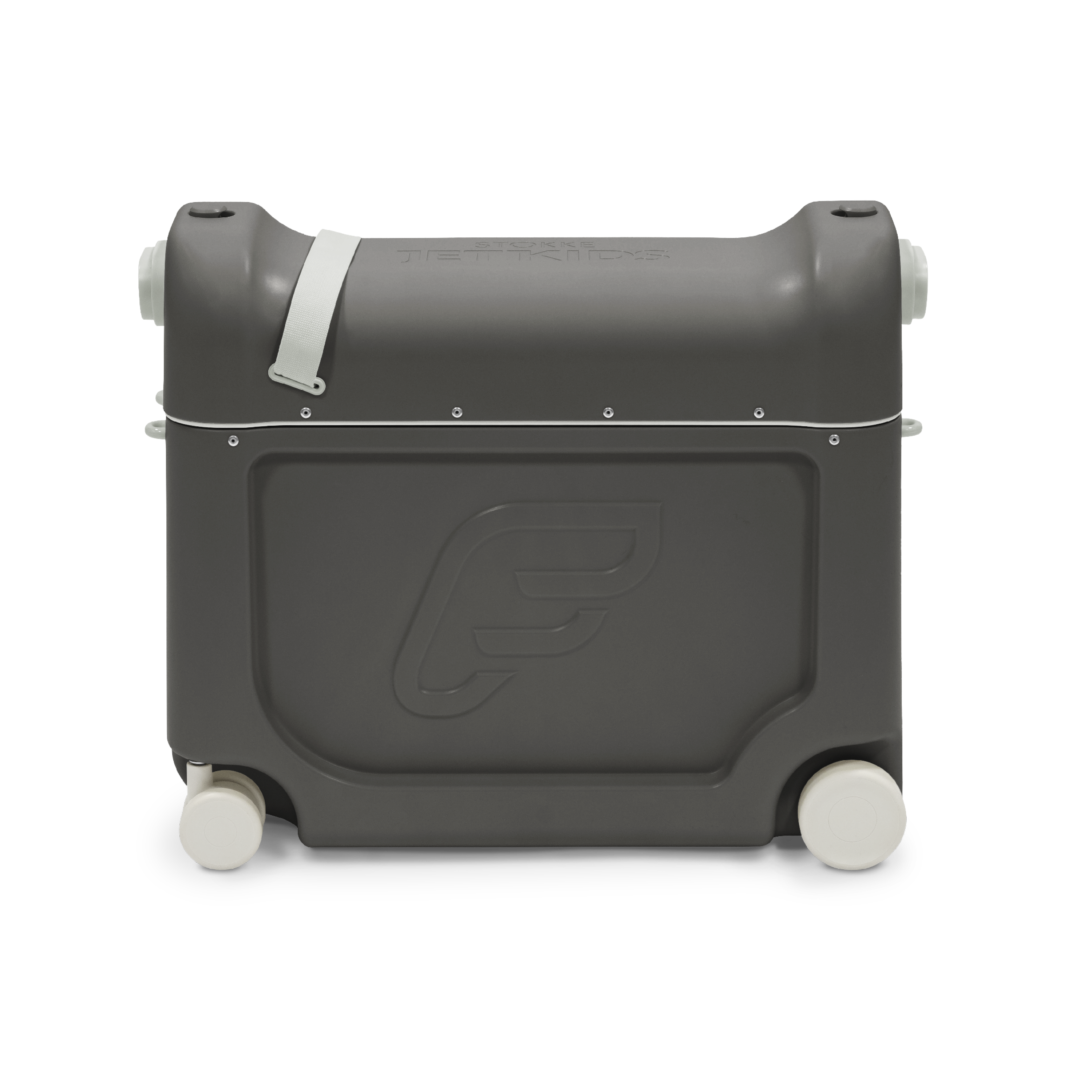 Stokke® JetKids™ BedBox™ - Ride-On Suitcase & Bed, Midnight Grey, mainview galery image 8