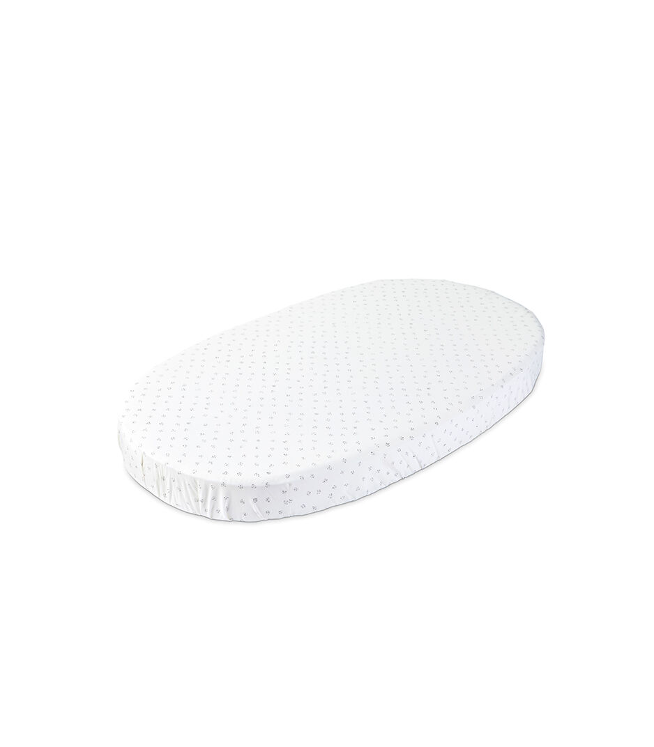 Stokke Sleepi Crib Protection Sheet Oval Sheet in White