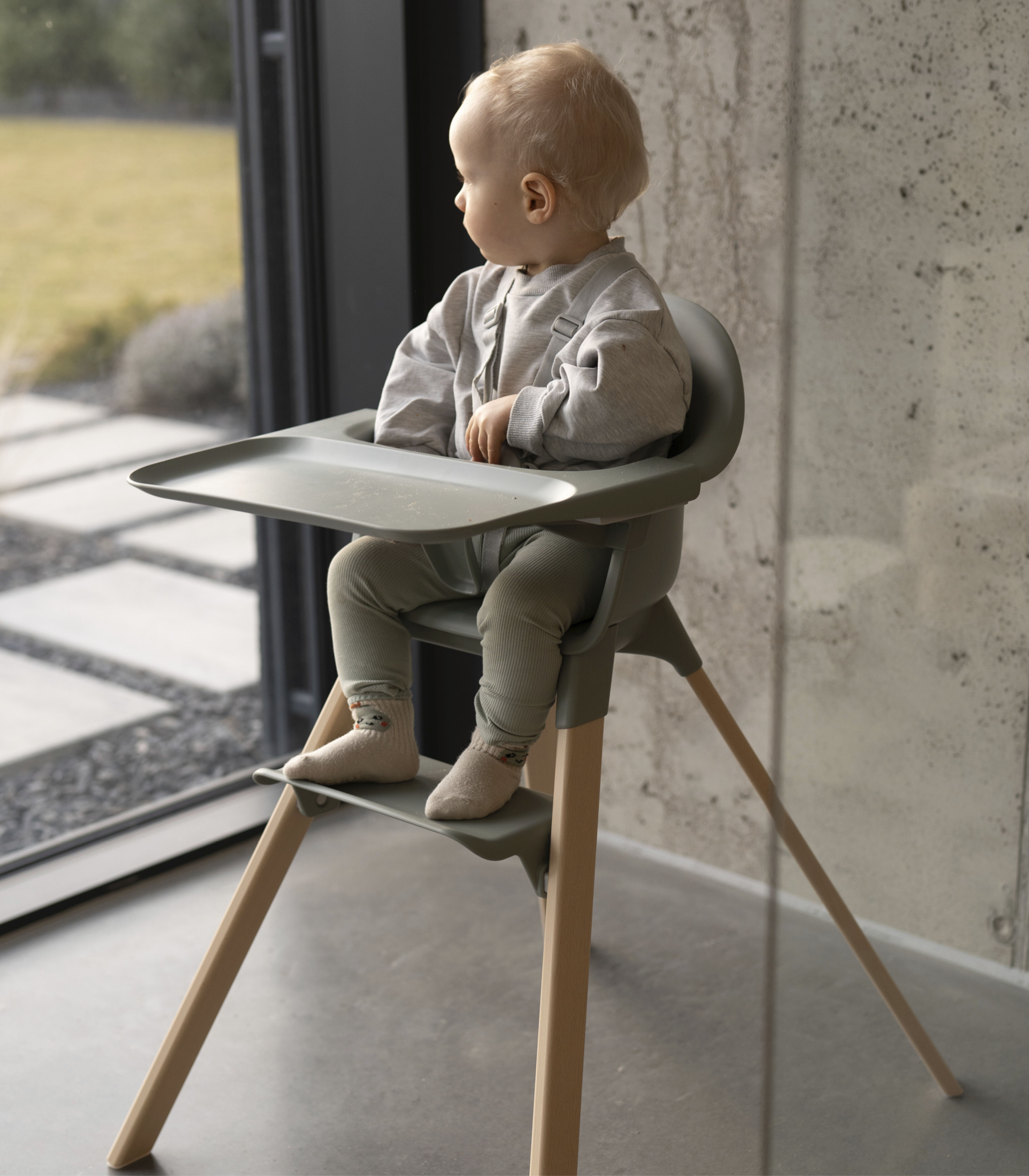 Stokke® Clikk™ High Chair, Glacier Green, mainview galery image 3