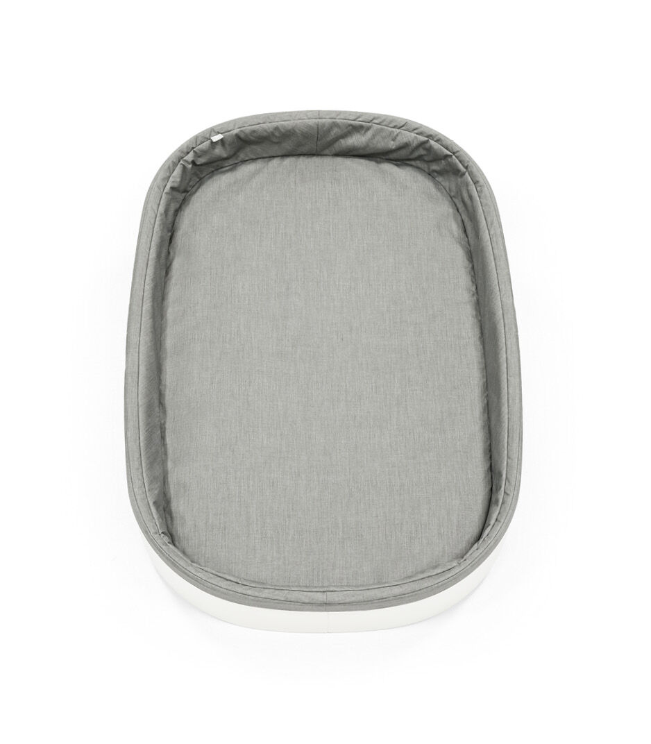 Stokke® Sleepi™ Changer and Changing Pad, Grey. From above.