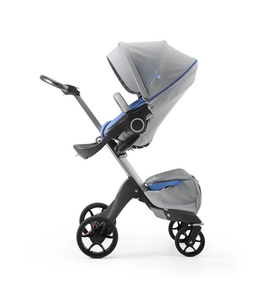 Stokke® Xplory® Silver Chassis and Seat. Athleisure Marina. view 22