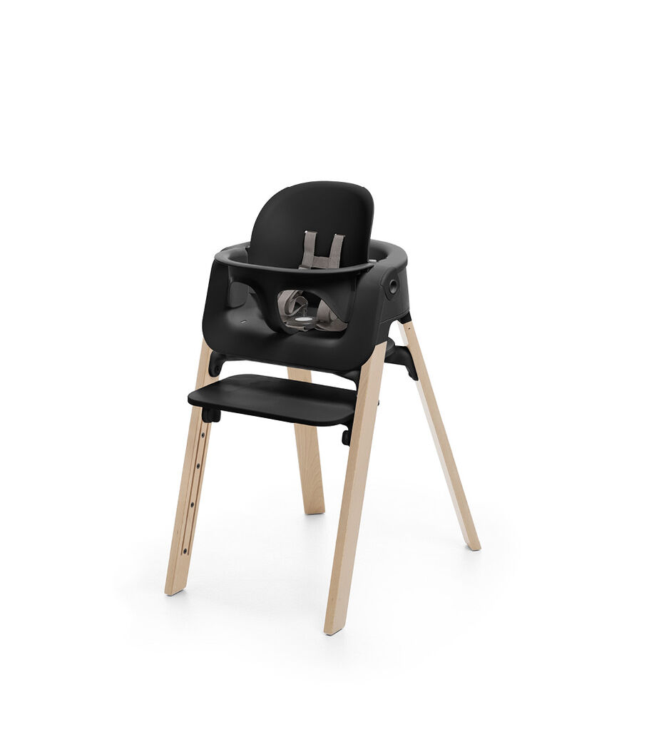 Stokke® Steps™ Natural with Baby Set, Black. view 18
