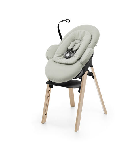 Stokke® Steps™ Bouncer Soft Sage / Black Chassis, Soft Sage / Black Chassis, mainview view 5