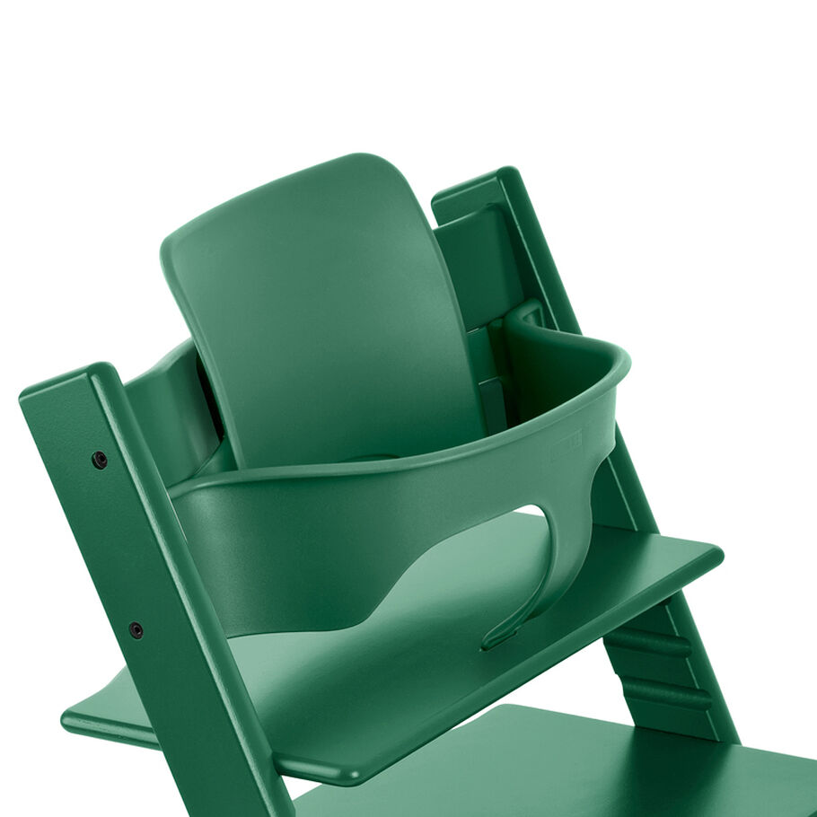 Tripp Trapp&reg;, Forest Green, with Baby Set Forest Green. Detail.